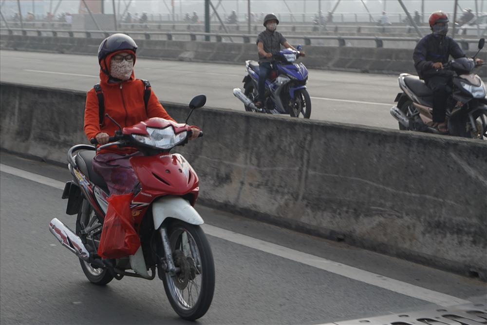Sáng nay thời tiết Sài Gòn hơi se lạnh. Ảnh: M.Q