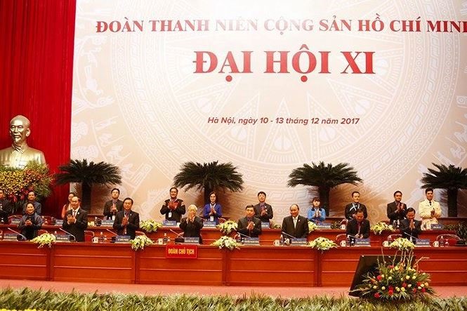 Đoàn chủ tịch đại hội. Ảnh: TP