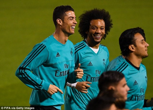 Tâm trạng Ronaldo hiện đang rất tốt từ sau Lễ trao giải Quả bóng vàng 2017. Ảnh: FIFA.