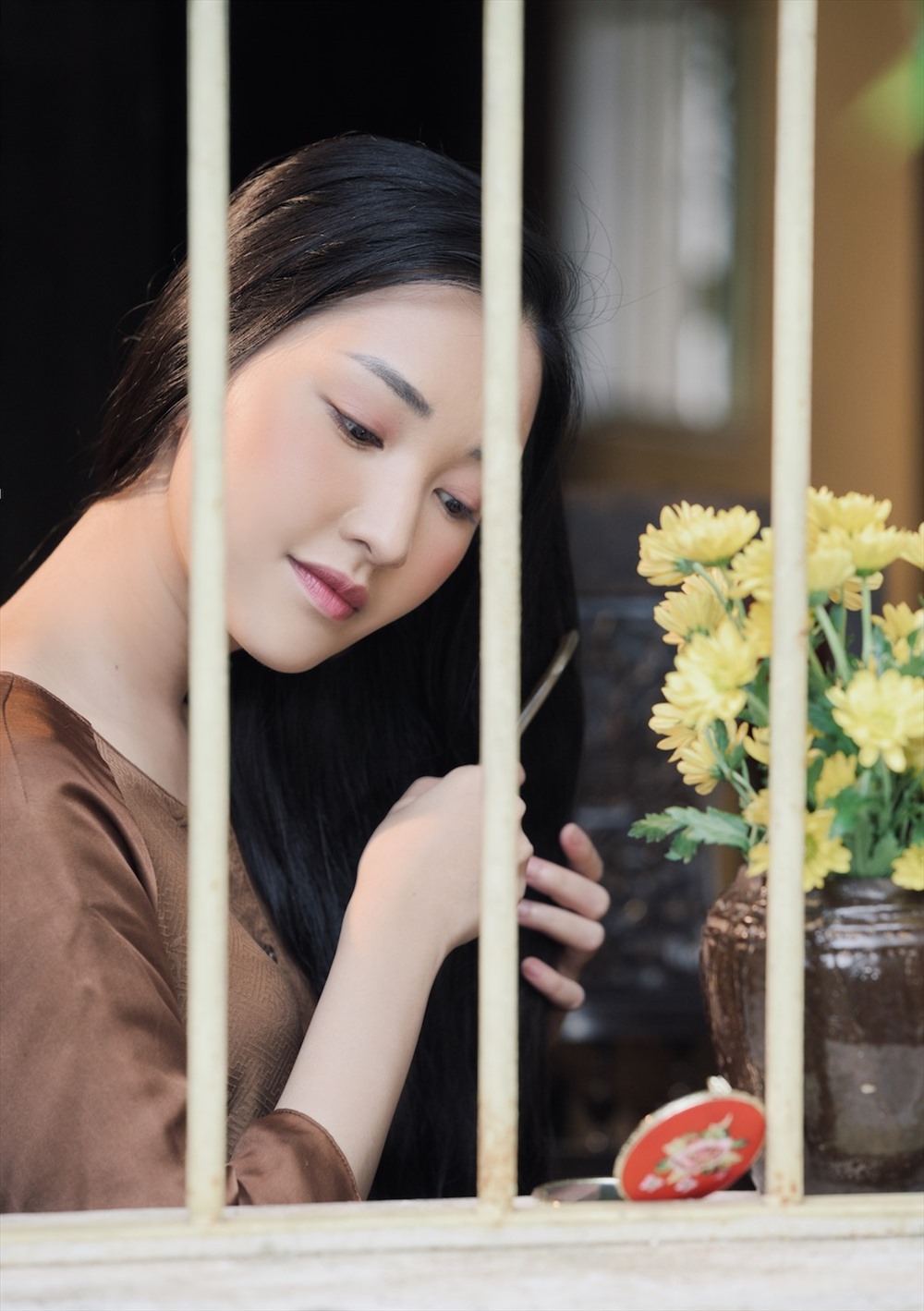 Nét thuần khiết của nàng thơ Ngọc Trân