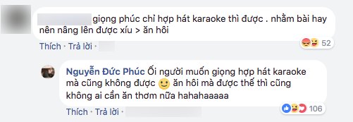 Vốn nổi tiếng hiền lành, ngây ngô, lần đáp trả thẳng thắn này của Đức Phúc đã khiến không ít người cảm thấy thích thú.