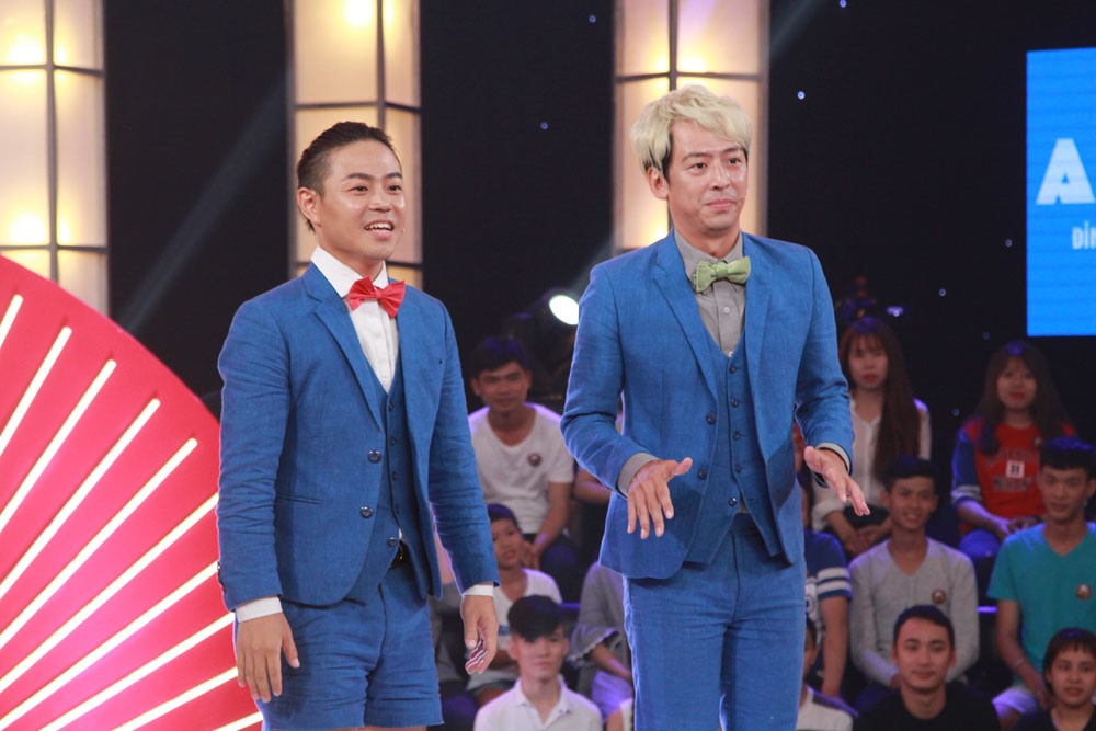 Hai chàng trai Nhật khiết Trấn Thành, Trường Giang toát mồ hôi đối phó