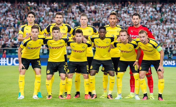 Đội hình Dortmund hiện tại gồm rất nhiều tài năng. Ảnh: Getty.