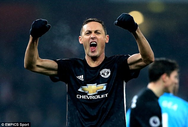 Nemanja Matic đang là nhân tố quan trọng ở tuyến giữa của Man United. Ảnh: Empics Sport.
