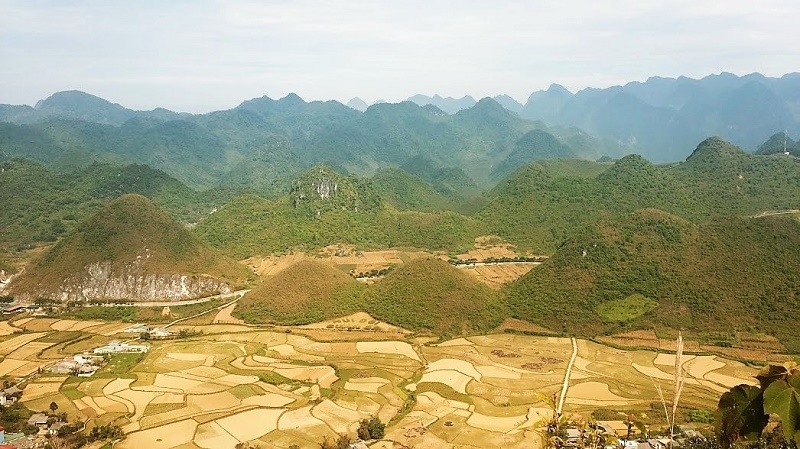 Hà Giang nhìn từ trên cao.
