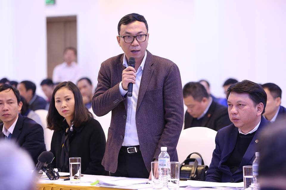 Phó chủ tịch VFF Trần Quốc Tuấn. Ảnh: Thành Phạm