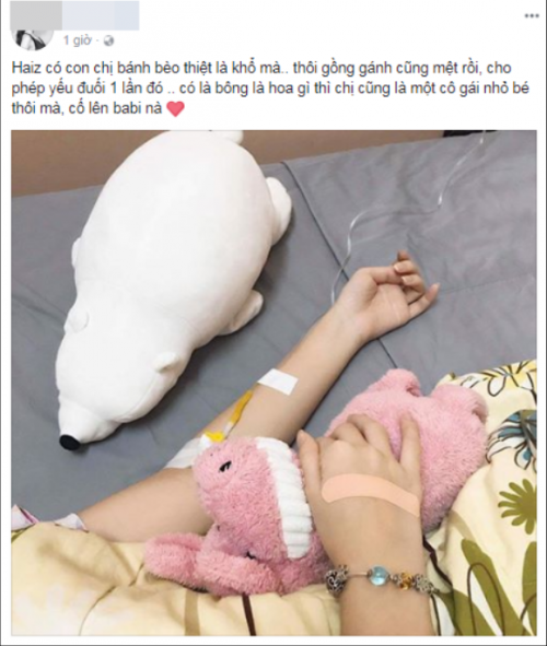 Hình ảnh này được đăng tải trên trang cá nhân của một người bạn của Ngân Anh
