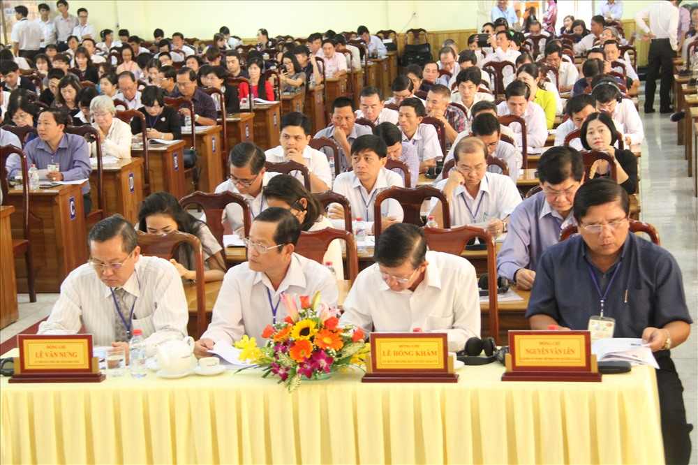 Đại biểu tham dự hội thảo.