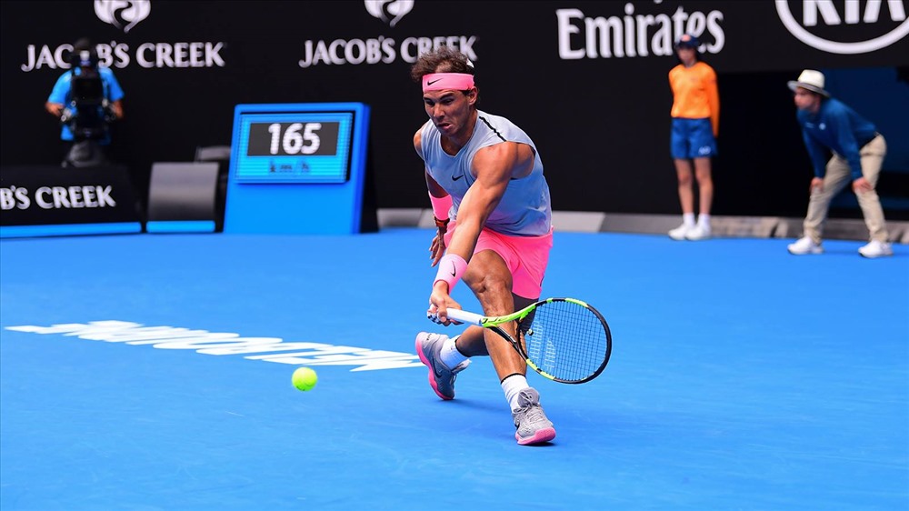 Nadal tốn nhiều sức lực mới vượt qua Schwartzman. Ảnh: Getty.