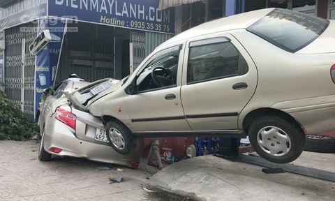 Hiện trường vụ án. ( Ảnh từ Công an TP HCM)