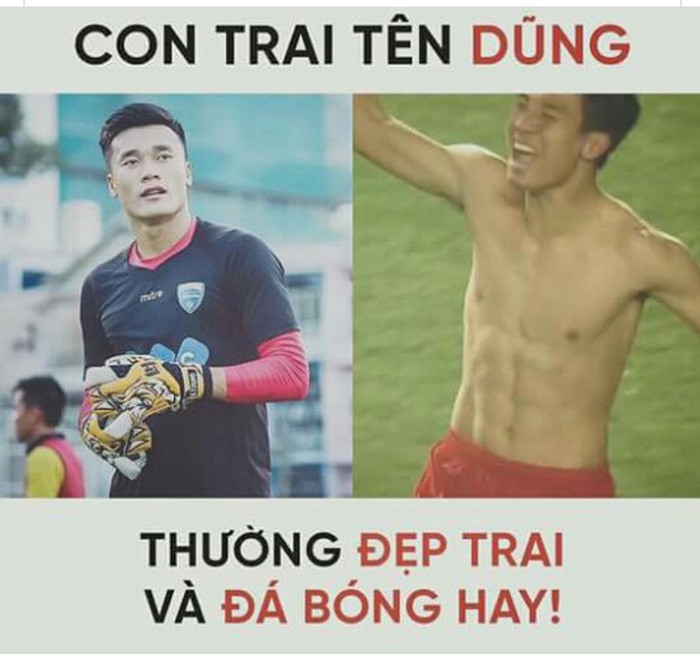 Tiến Dũng à! Có thể bớt đẹp trai đi được không?