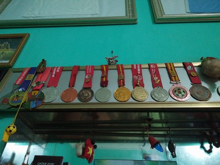 Thành tích của Duy Mạnh.