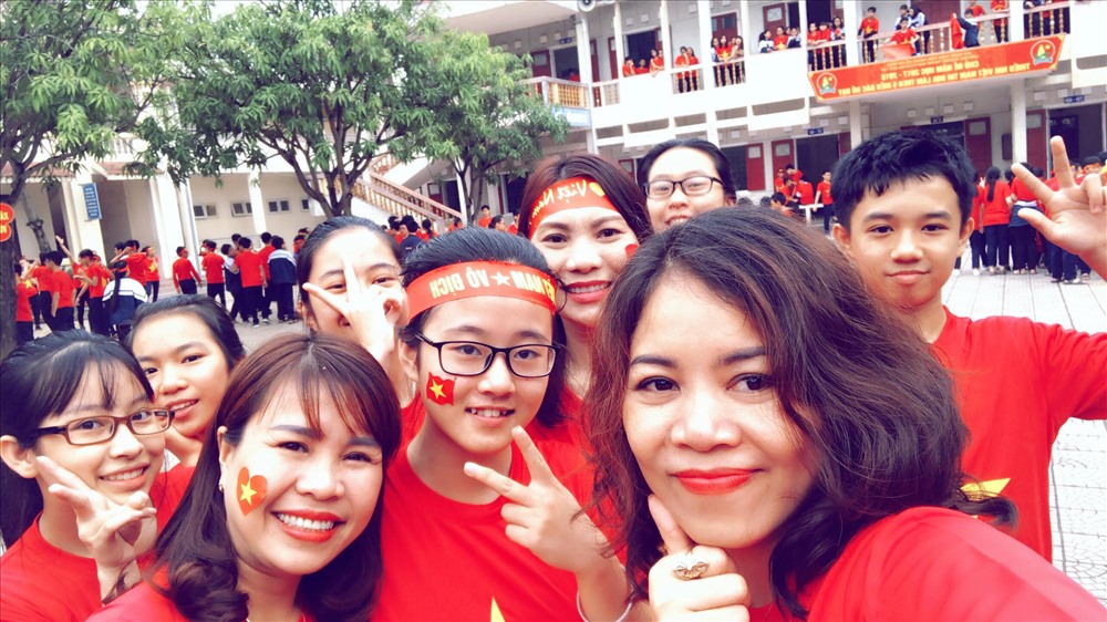 Co trò chung một tình yêu và niềm tin. Ảnh: TH