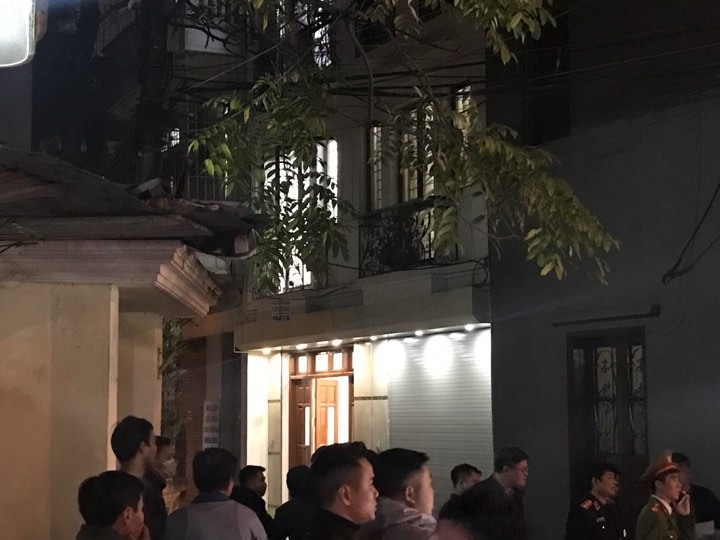 Ngôi nhà nơi ông Lâm tử vong. Ảnh: Ngô Phong