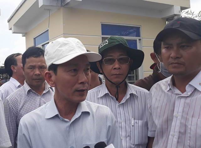 Chủ tịch UBND TP.Cần Thơ Võ Thành Thống khảo sát điểm nóng BOT Cần Thơ - Phụng Hiệp.