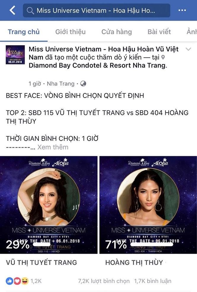 Hoàng Thùy giành giải “Gương mặt đẹp nhất” do khán giả bình chọn