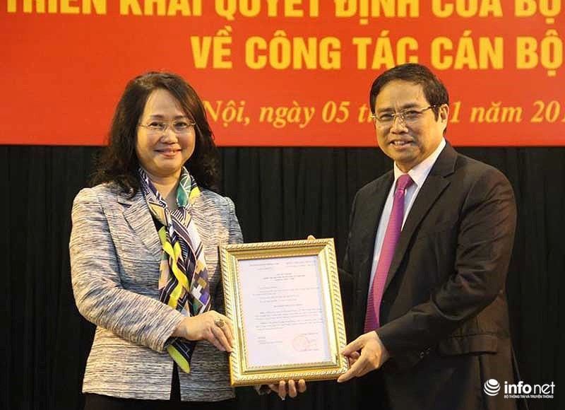 Trong khuôn khổ Hội nghị, Trưởng Ban Tổ chức Trung ương Phạm Minh Chính đã trao quyết định bổ nhiệm chức Bí thư Tỉnh ủy Lạng Sơn nhiệm kỳ 2015 - 2020 cho bà Lâm Phương Thanh, Phó Trưởng Ban Tuyên giáo Trung ương.