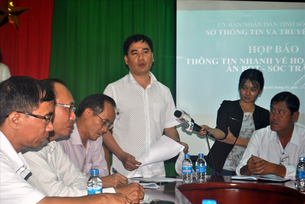 Ông Phương cho biết sẽ xem xét giảm phí cho các xe trong vùng dự án trong thời gian sớm nhất
