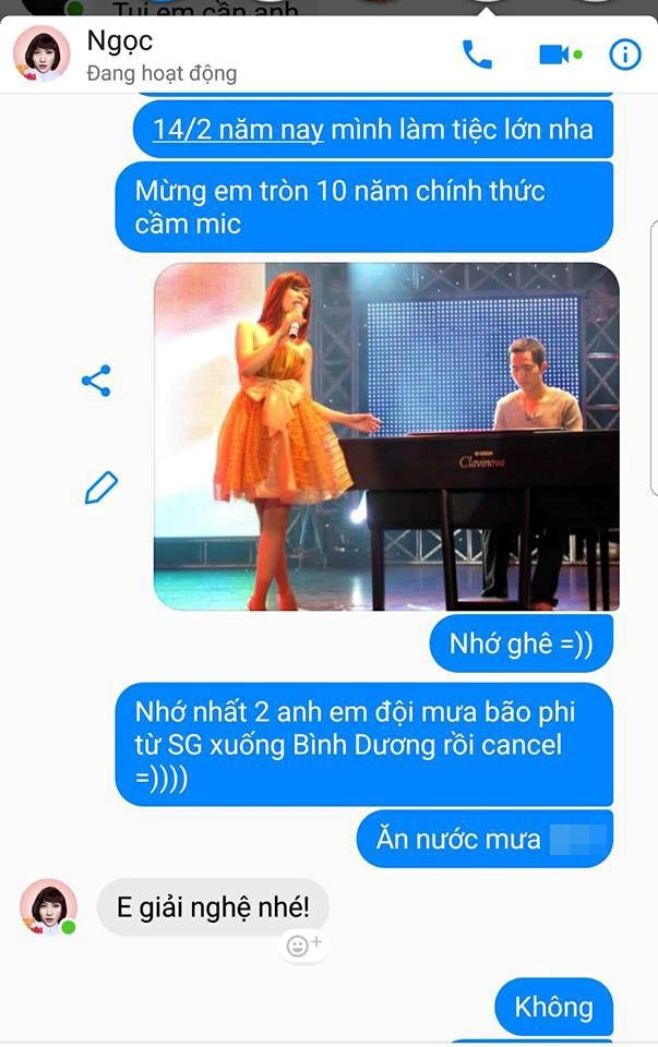 Tin nhắn Đông Nhi nhắn cho quản lí cũ: “Em giải nghệ nhé”