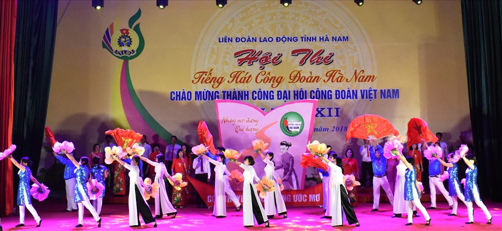 Một tiết mục tại hội thi