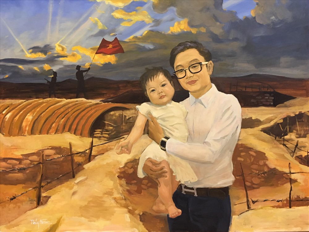 Tác phẩm “Ba kể con nghe”.