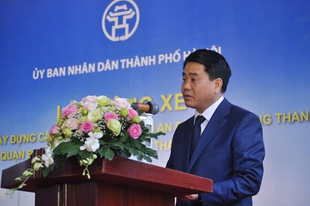 Chủ tịch UBND thành phố Hà Nội Nguyễn Đức Chung.