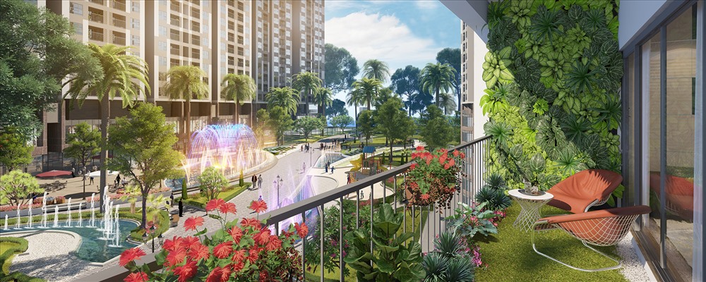 Những căn hộ “view” nội khu luôn được khách hàng đặc biệt quan tâm