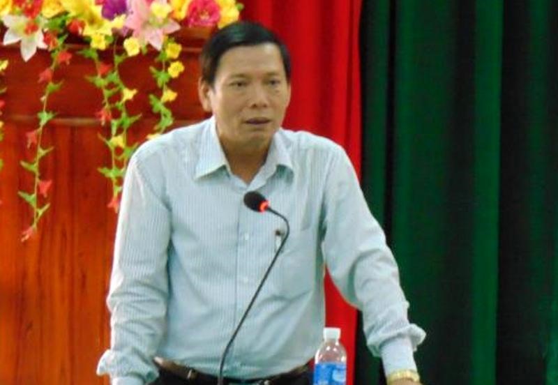 Ông Đậu Minh Ngọc - Bí thư Huyện ủy Quảng Trạch