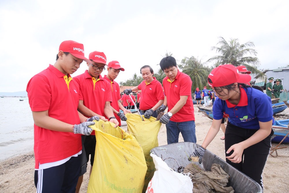 Sau 3 tháng thực hiện, chương trình “Hãy làm sạch biển” thu gom được 1.282 tấn rác thải