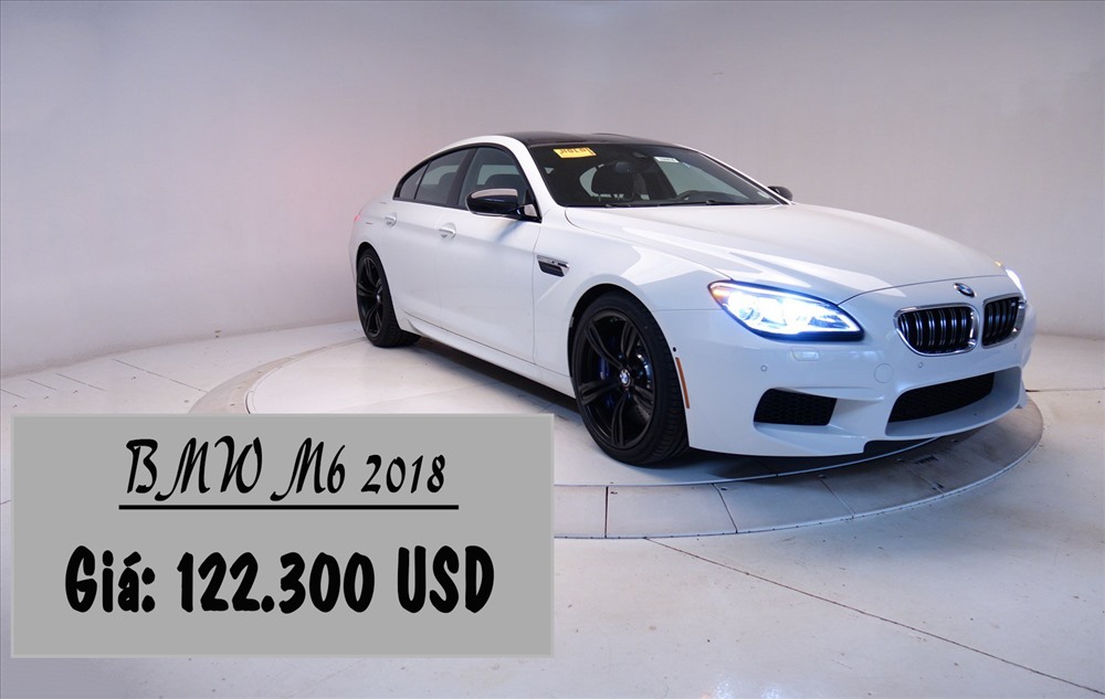 10. BMW M6 2018