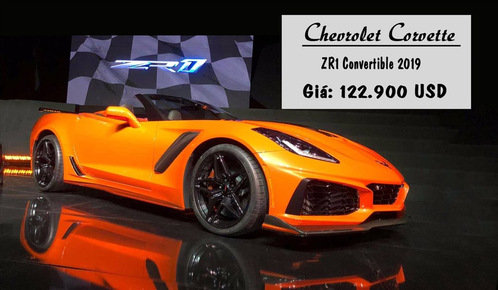 9. Chevrolet Corvette ZR1 Convertible 2019