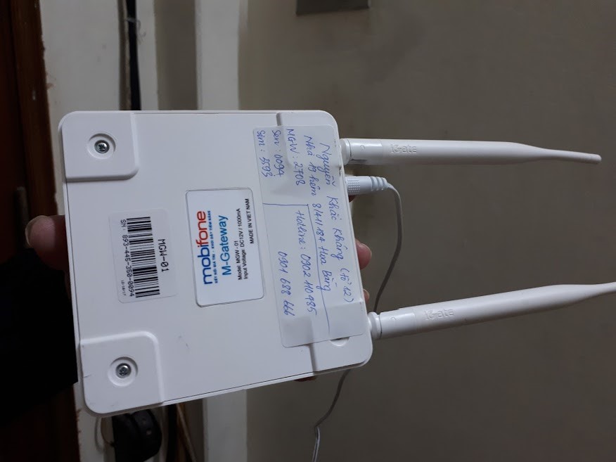 Thiết bị điện tử thông minh M-Gateway đang lắp đặt thí điểm thay thế cho loa phường.