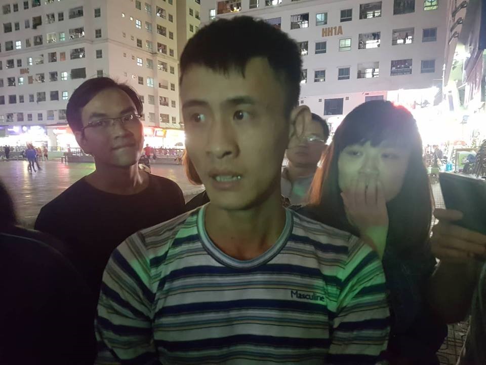 Anh Hưng kể lại sự việc.