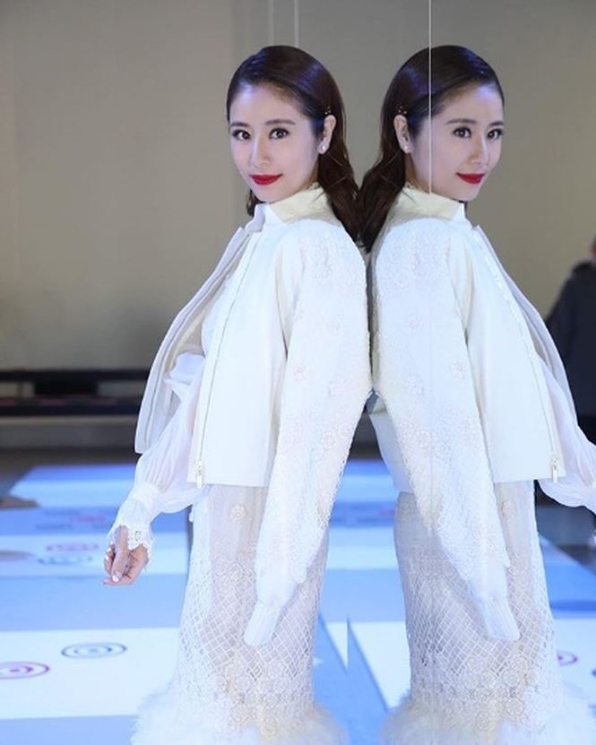 Lâm Tâm Như sở hữu nhan sắc sáng tựa trăng rằm.