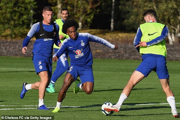 Tất cả các vị trí chủ chốt của Chelsea đều có trạng thái thể lực tốt nhất. Ảnh: Getty.