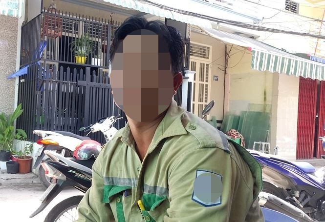 Anh C.R đã có đơn xin miễn nộp phạt vì hoàn cảnh khó khăn. Ảnh TP