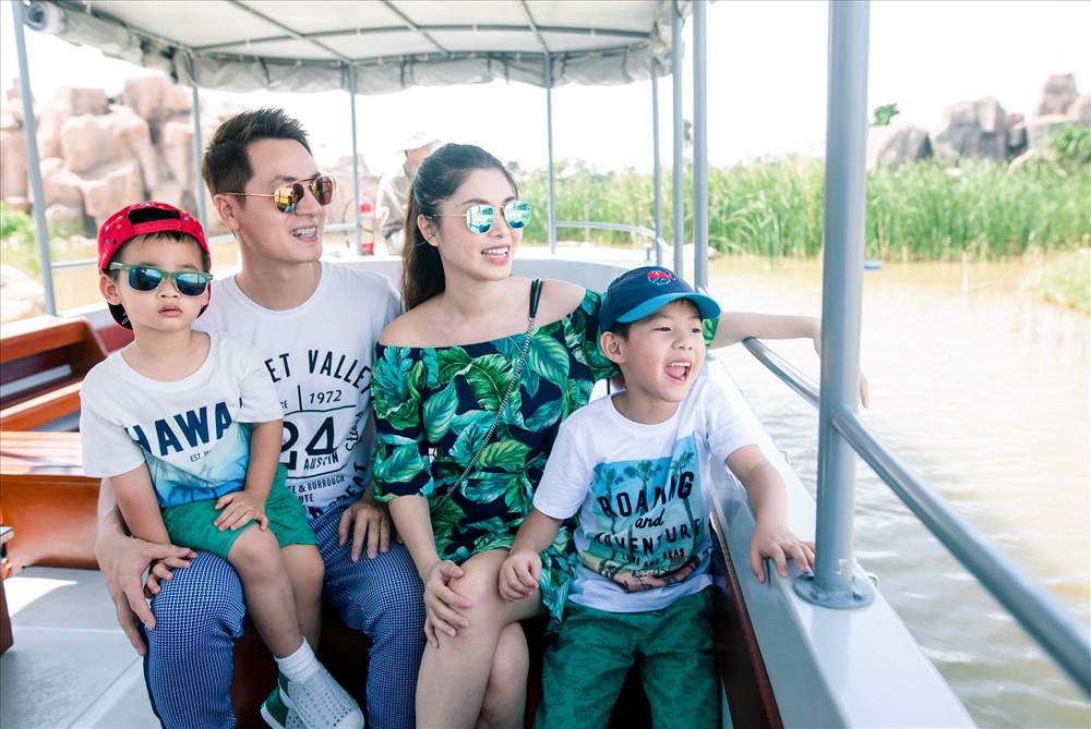 Đăng Khôi khiến nhiều khán giả phải ngưỡng mộ bởi có một gia đình hạnh phúc. Ảnh: NVCC.