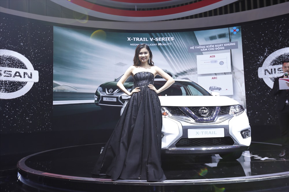 Nissan X-Trail, một trong những mẫu xe của Nissan tại VMS 2018.