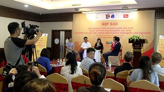Họp báo về Ngày hội tình nguyện quốc gia