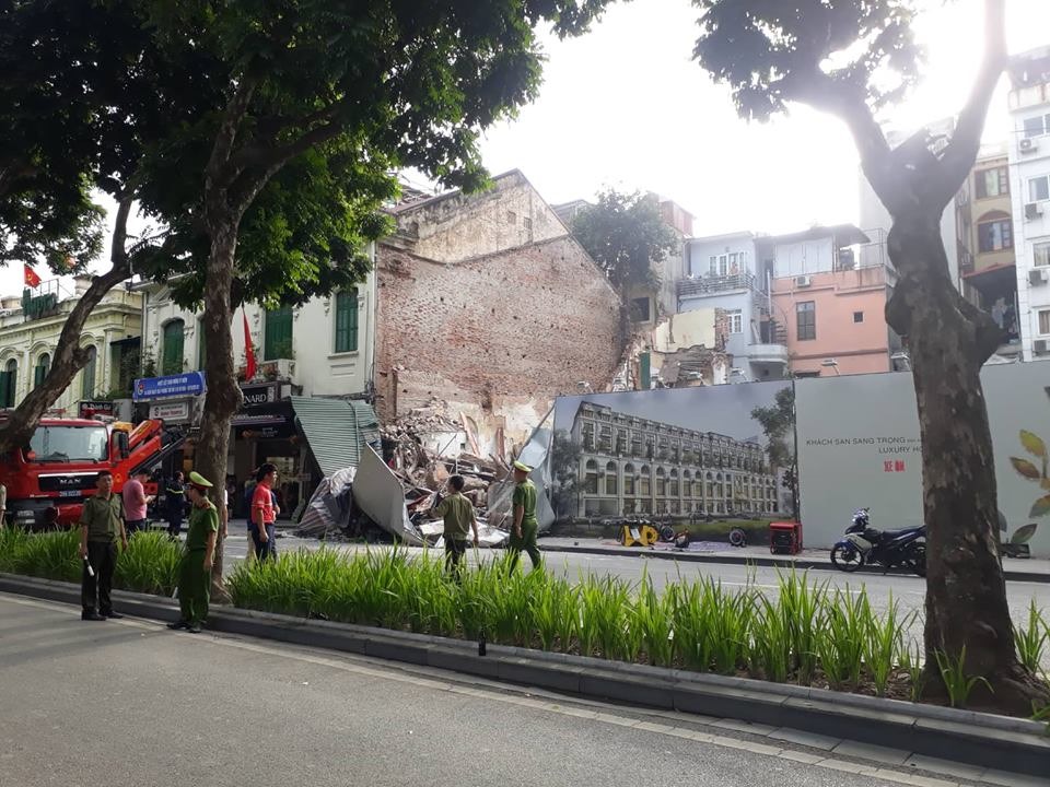 Hiện trường sự việc.