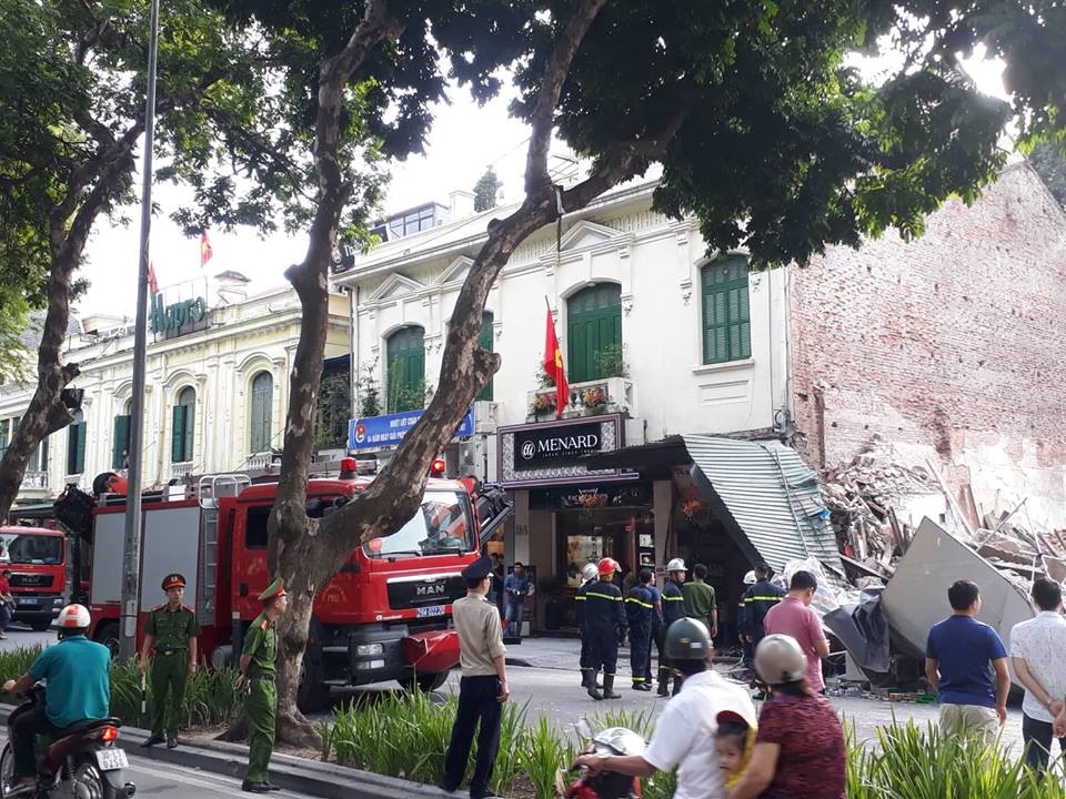 Hiện trường sự việc.