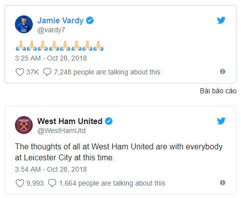 Tai nạn kinh hoành: Trực thăng của chủ tịch CLB Leicester City bị rơi, bốc cháy dữ dội - ảnh 5 Tai nạn kinh hoành: Trực thăng của chủ tịch CLB Leicester City bị rơi, bốc cháy dữ dội - ảnh 5