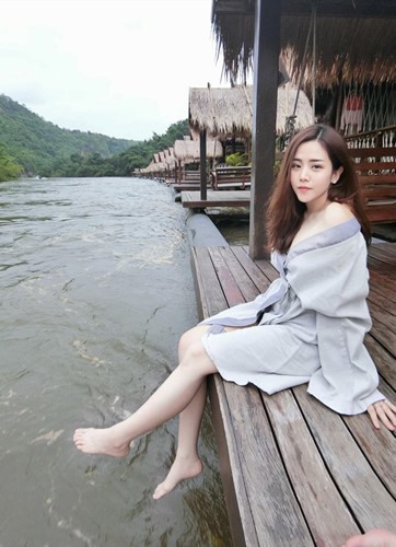 Cô tiểu thư nhà giàu chính hiệu, con út của đại gia nhựa Tân Hiệp Hưng nổi tiếng Sài thành. Ảnh: FBNV