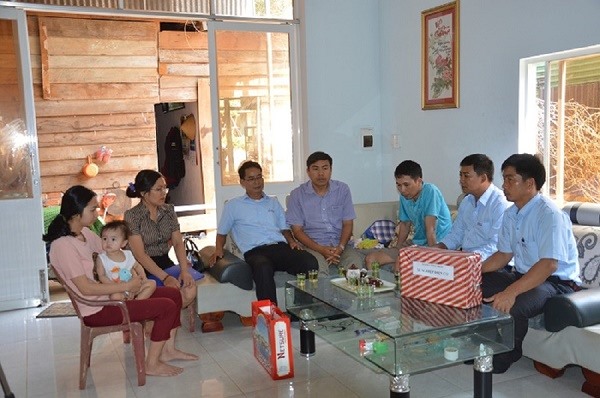 Việc chăm lo quyền lợi cho người lao động được Công đoàn Cty quan tâm.