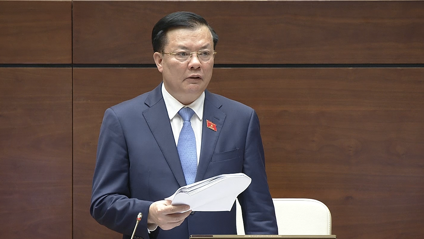 Bộ trưởng Bộ Tài chính Đinh Tiến Dũng.