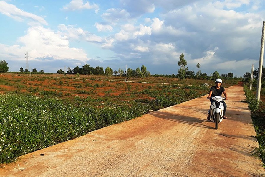 Đất dự trữ phát triển công nghiệp tỉnh Gia Lai bị ông Nguyễn Văn Kế (Cty BĐS Hưng Gia Khang) tự ý phân lô, bán nền trái phép.