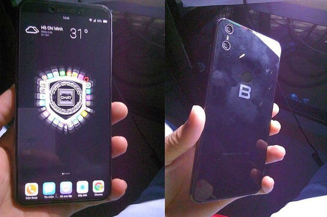 Hình ảnh rò rỉ được cho là của Bphone 3 sắp ra mắt