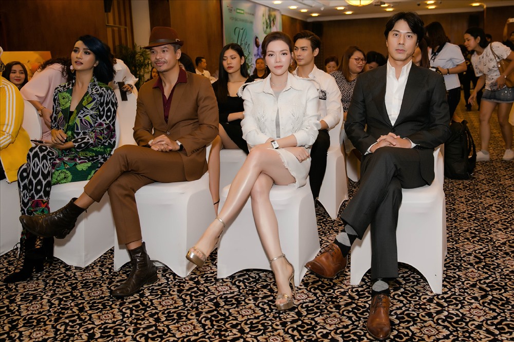Lý Nhã Kỳ bày tỏ niềm vui khi có dịp được cộng tác với nam tài tử Hàn Quốc - Ảnh: Minh Luân Ducan.