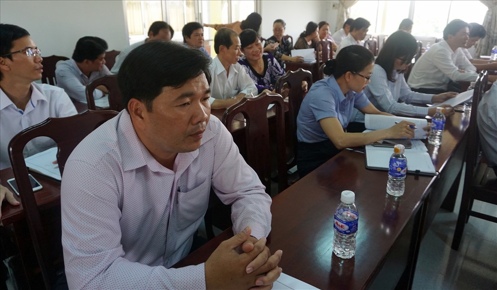 Các đại biểu tham dự Hội nghị báo cáo nhanh kết quả Đại hội 12 Công đoàn Việt Nam (ảnh Nhật Hồ)
