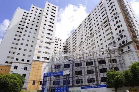 Thiếu vốn là một trong những khó khăn trong việc cho vay nhà ở xã hôi. Ảnh: P.V